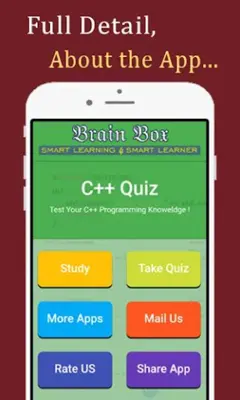 C++ programming quiz app with android App screenshot 6